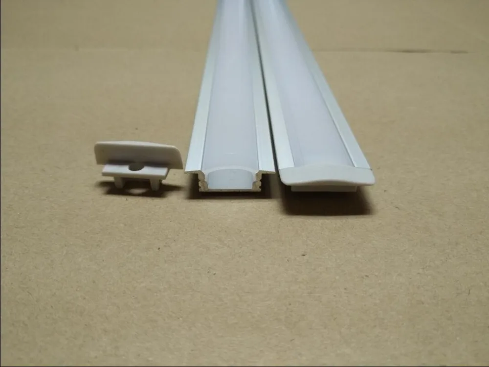 Perfil de Alumínio Perfil de Alumínio com Tampa Frete Grátis Venda Quente Top Moda Levou Led Bar Canal Super Fino Recesso com Tampa & Termina 4 Frete grátis venda quente topo moda led
