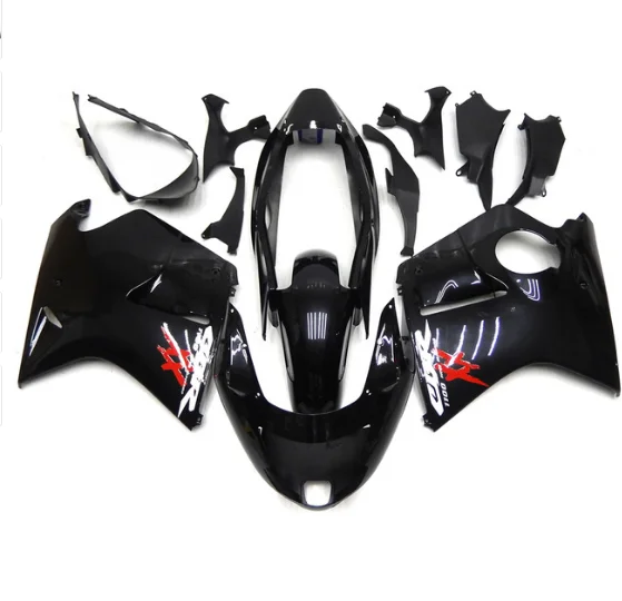 

Dor-Hot Sales,96-07 CBR1100XX Fairing Kits For 1996-2007 CBR1100 XX red flames black Motorcycle Fairings Injection molding