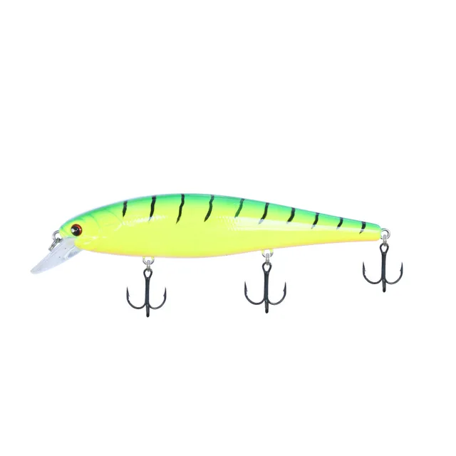 US $3.99 BassLegend Fishing Suspending Minnow Jerkbait Swimbait Bass Pike Lure 128 SP 128mm26g