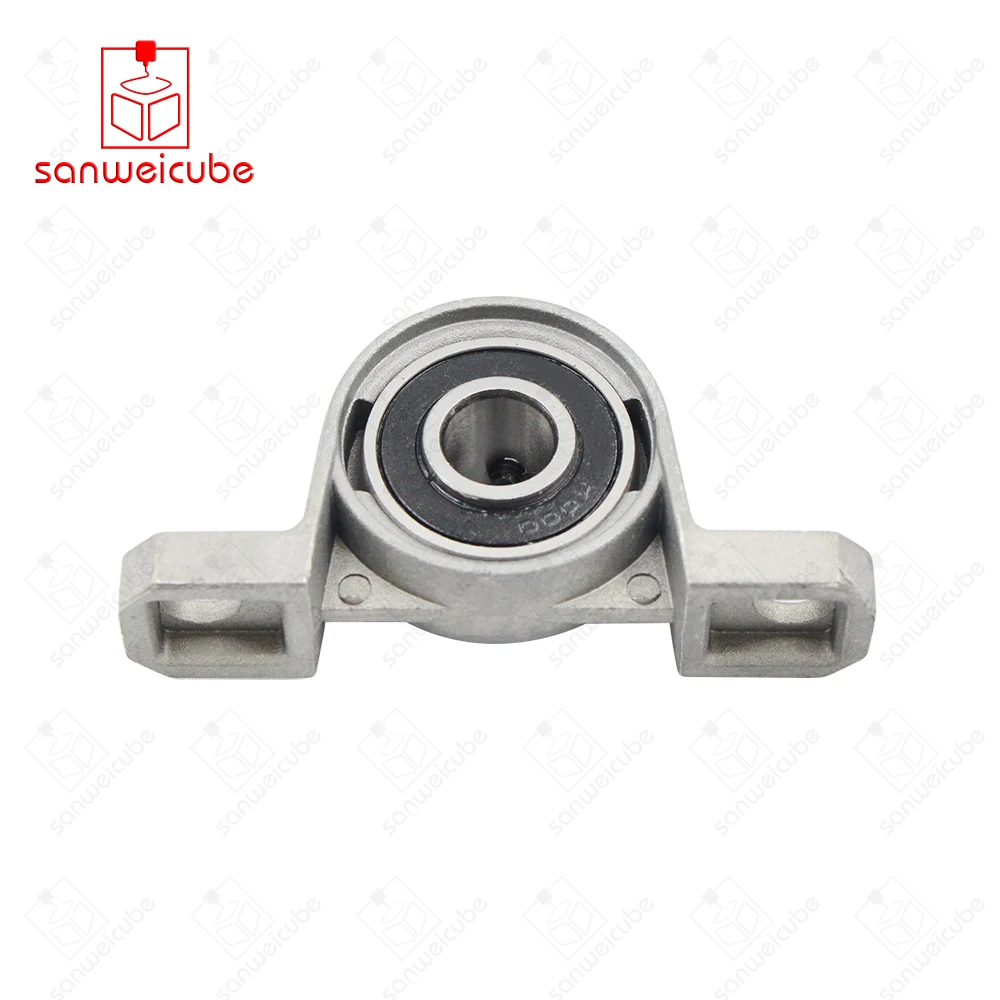 

1Pcs Zinc Ball Bearing KP08 KP000 KP001 KP004 Alloy Diameter 8mm 10mm 12mm Bore Ball Bearing Pillow Block Mounted Support