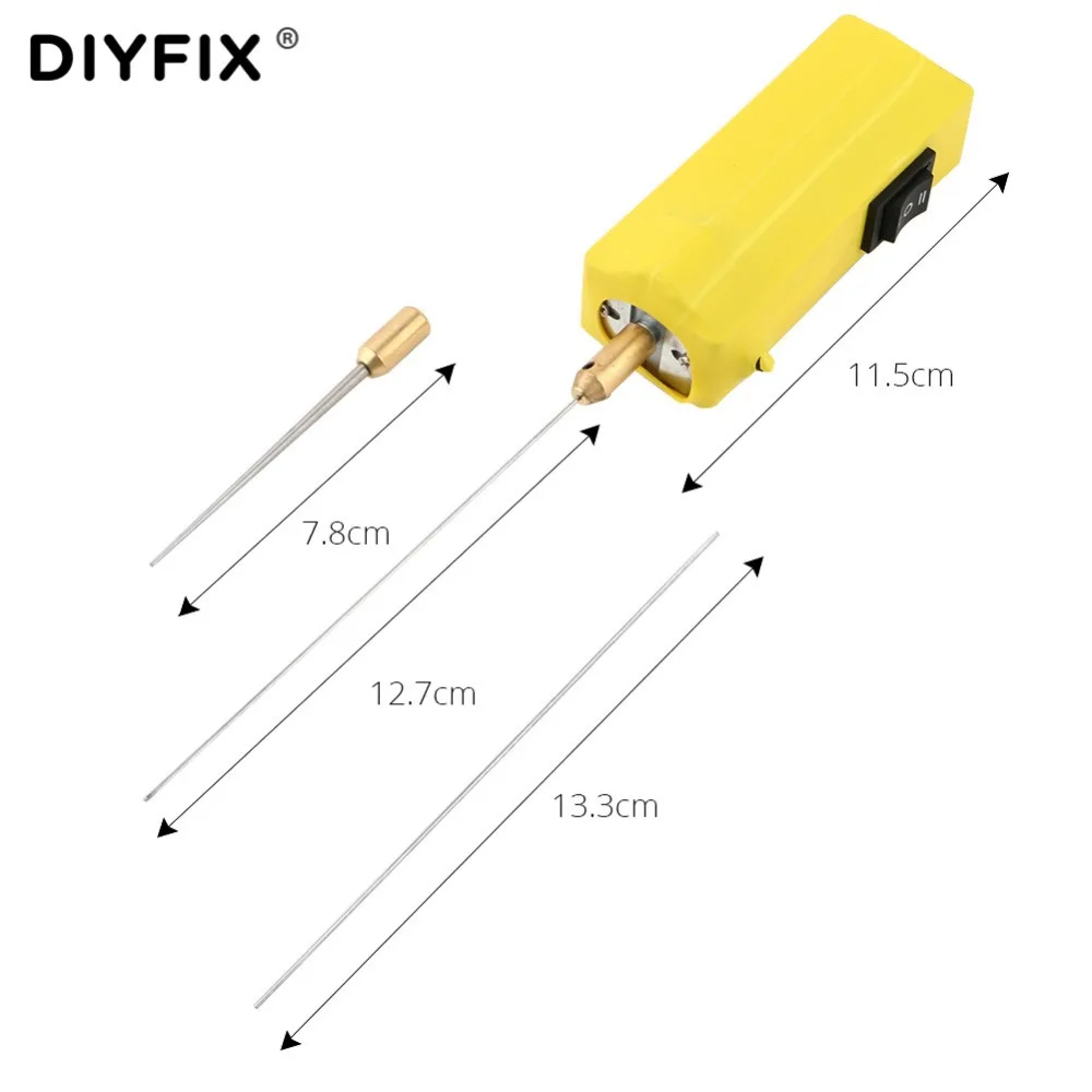 DIYFIX ЖК-экран OCA Чистые Инструменты Электрический клей для удаления с регулятором скорости мобильный телефон LOCA OCA клей для удаления чистый набор инструментов