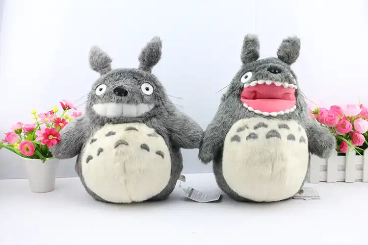 pink totoro plush