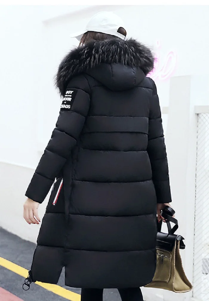 Winter Women Coat Jacket Warm High Quality Woman Jacket Winter Coat Hood Real  2017 New Winter Fashion+23 (1)