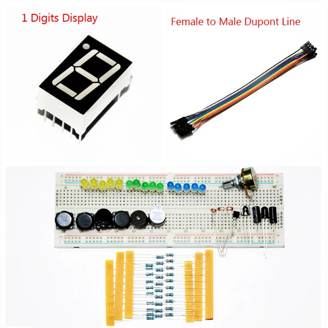 С розничной коробкой UNO R3 набор для Arduino стартовый RFID Обучающий шаговый двигатель