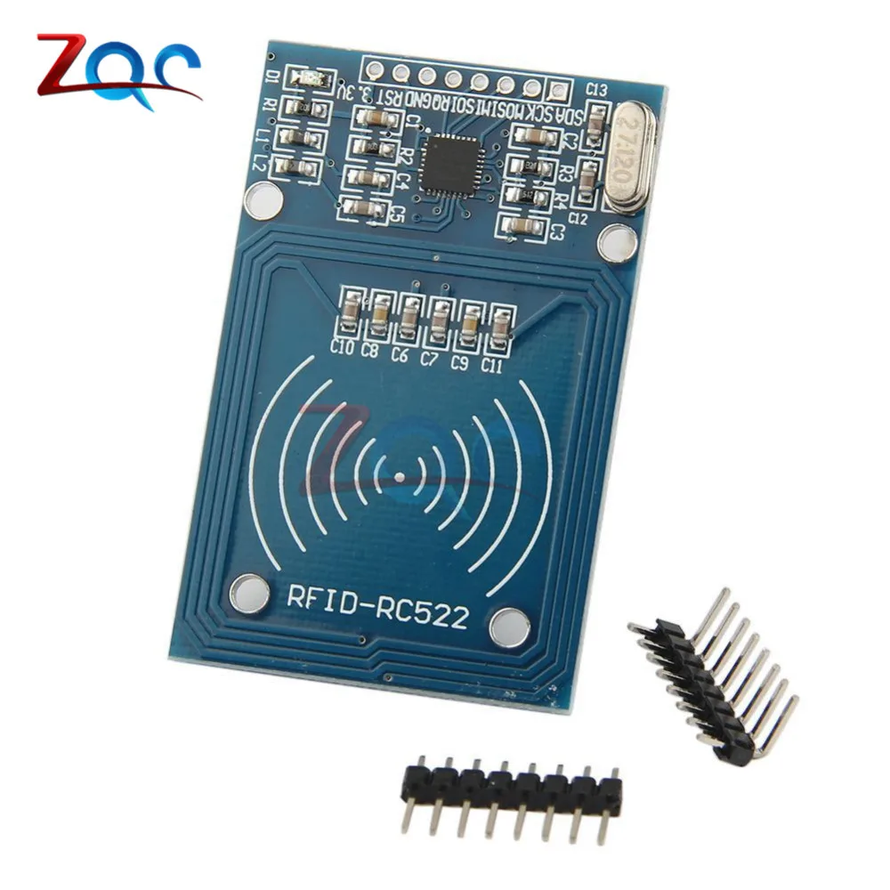 RFID RC522 RFID-RC522 RFID модуль RC522 комплекты S50 13,56 МГц 6 см с тегами SPI запись и чтение для Raspberry Pi для Arduino uno 2560