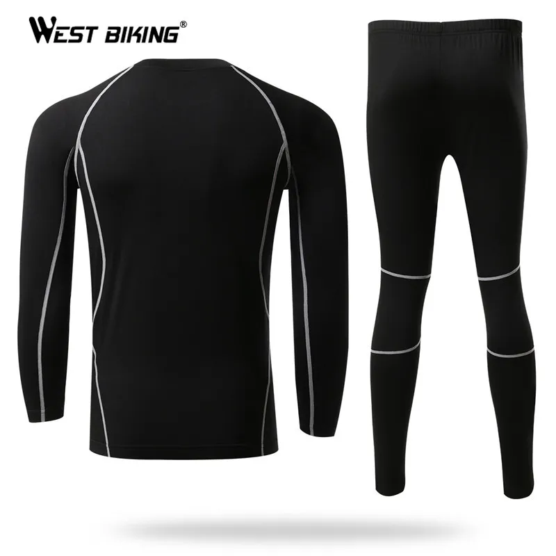 WEST BIKING красивое зимнее нижнее белье для спорта на открытом воздухе