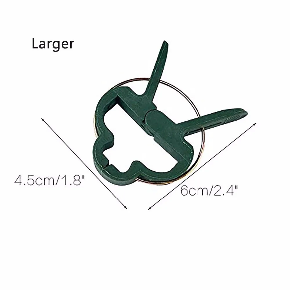 40 шт садовые растения Цветочные заколки, поддерживающие выпрямление растительных стеблей