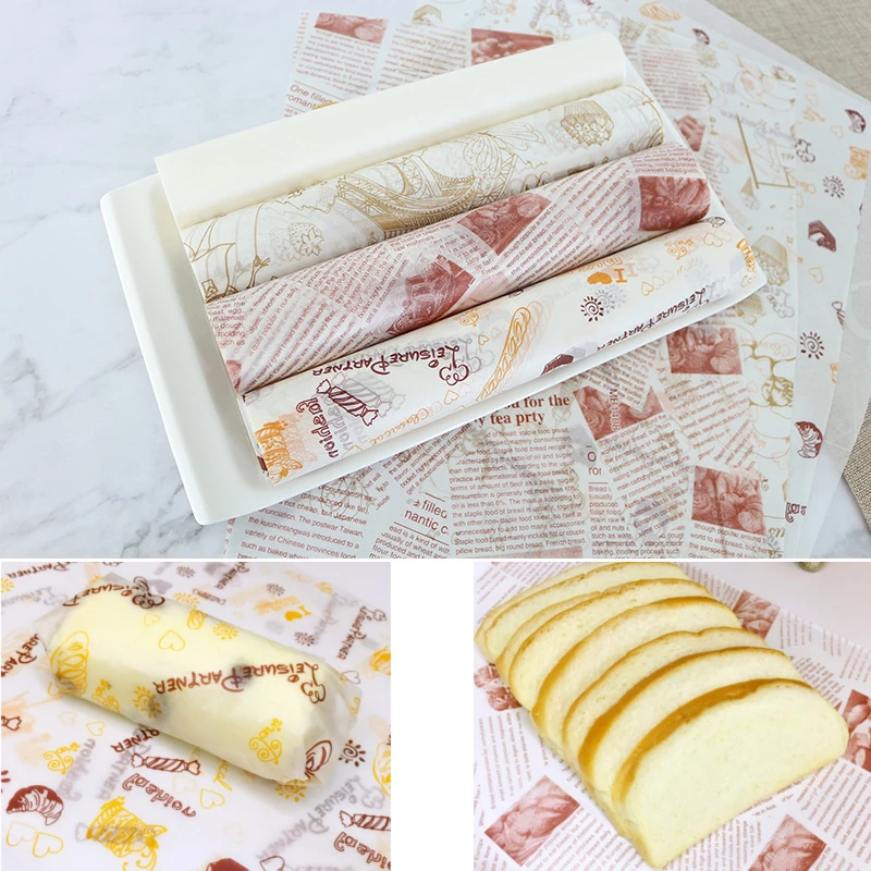 Wax Paper Sheets For Food 100 Sheets Oilpoof Food Wax Paper Candy