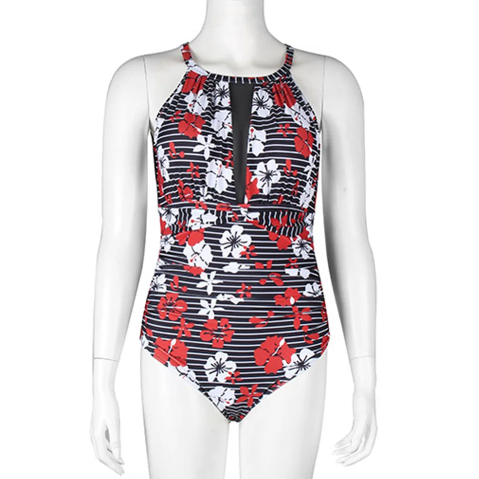 Billig TQSKK 2019 Neue Ankunft Sexy Bademode Frauen Ein Stück Badeanzug Weibliche Badeanzug Vantage Sommer Strand Tragen Badeanzug Monokini