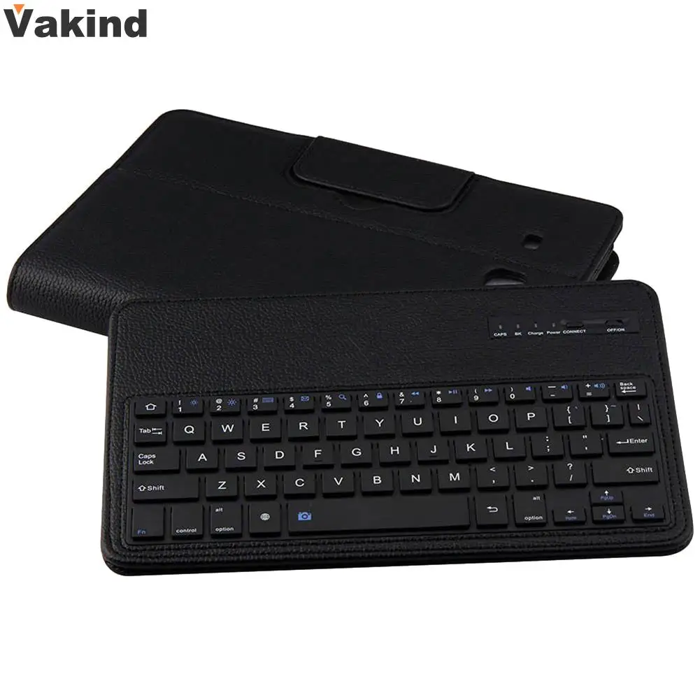 

High Quality Portable Removable Wireless Bluetooth 3.0 Keyboard With Folding Case Cover for Samsung Galaxy Tab E T560 T561 T567