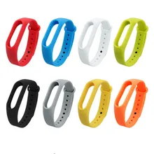 

For Miband 2 Replacement Wristband Colorful Bracelet Strap Watch Straps Accessories For Xiaomi Mi MiBand 2 Silicone