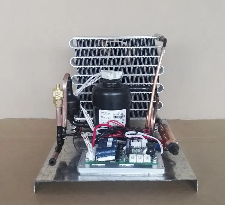 PURSWAVE ST19DCHC 400W Mini Condensing Units with 12V24V48V Tiny Compressor condenser filter