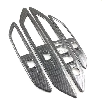 

Interior Door Armrest Window Switch Buttons Cover Trim For Peugeot 3008 3008GT 2016 2017 2018 LHD Car Styling Accessories