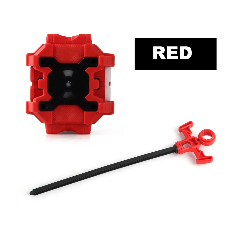 Red Ruler Launcher Gyro Launcher антенна гироскоп игрушки для детей аксессуары для гироскопов Тип меча двухсторонняя пусковая установка части для детей гироскоп игрушки - Цвет: Red Ruler Launcher