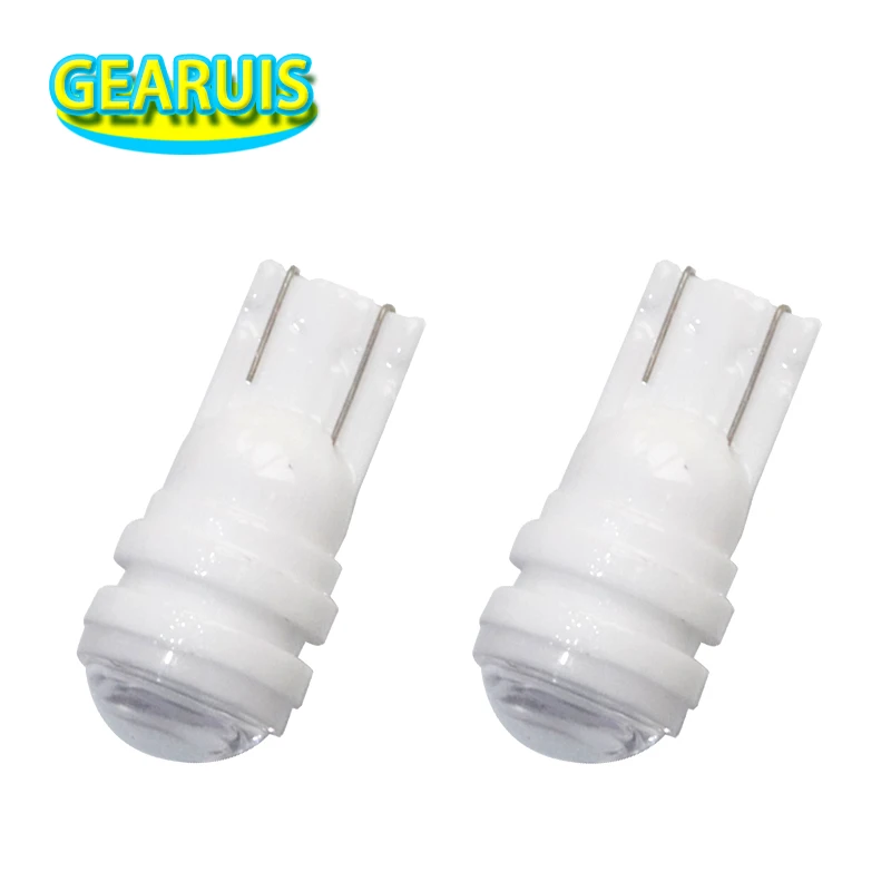 100 шт. Керамический 3 SMD T10 W5W 2835 194 светодиодный светильник керамическая лампа