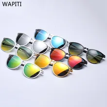 WAPITI 2017 Nueva Aluminio gafas de Sol de Los Hombres de Conducción Polarizada Gafas de Sol de Marca Gafas de Moda Oculos gafas de sol de Colores 8563