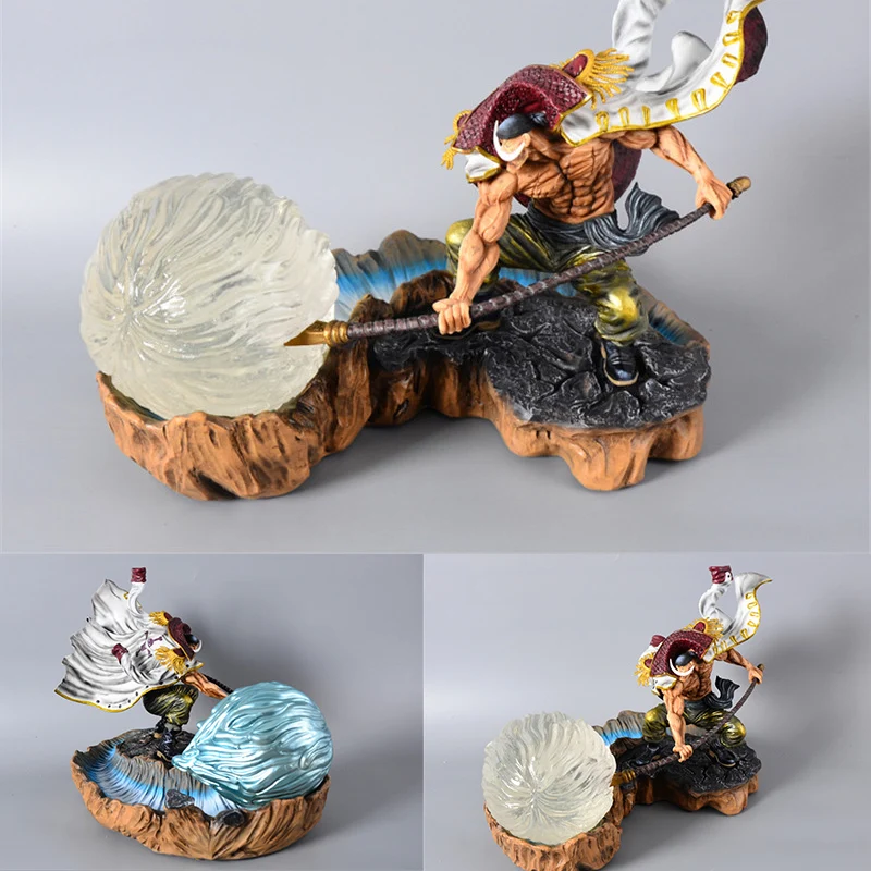 

Anime One Piece GK Resin Figures Four Emperors Edward Newgate Tatue Action Figure Collection Model Toys for Doll Christmas Gift