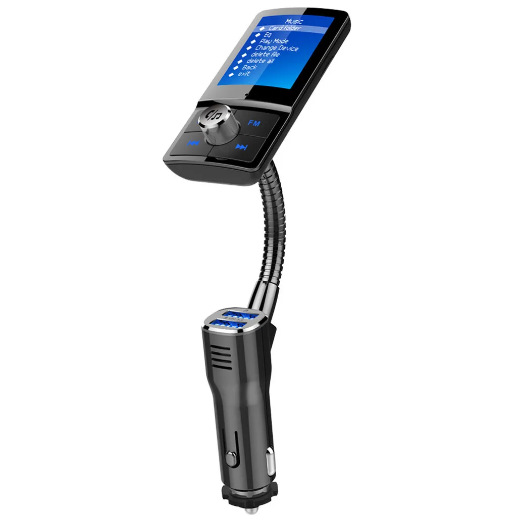 

New car Dual USBCar charger Car Bluetooth color screen MP3 player FM transmitter Hands-free answering Wireless charger BC4319Ap6