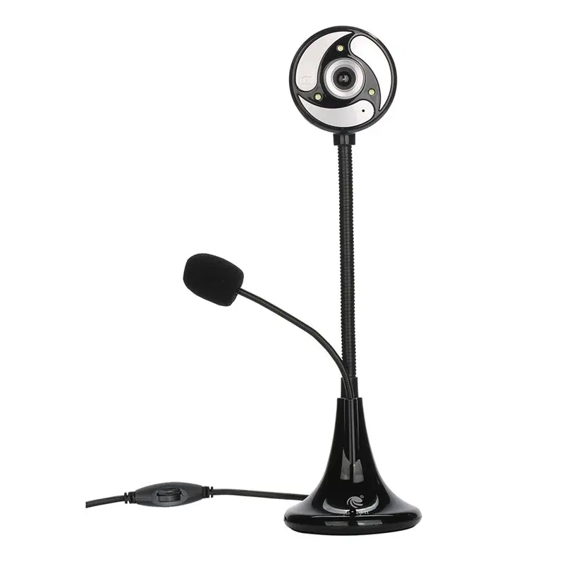 

high resolution and true color images 16M pixels Web camera Black