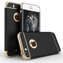 GKK 3in1 Splicin Phone Hoesje Back Cover Case for iphone 5 5s SE Hard HyBrid PC Full Protection Capa Para for iphon5 Cover Cases