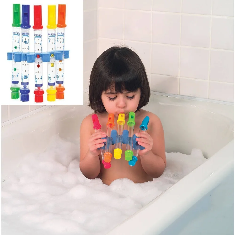 

Kids Colorful Water Flutes Toy Baby Bath Toys Fun Music Sounds Children bathroom Toy Kids Toys & Hobbies Musical Instrument