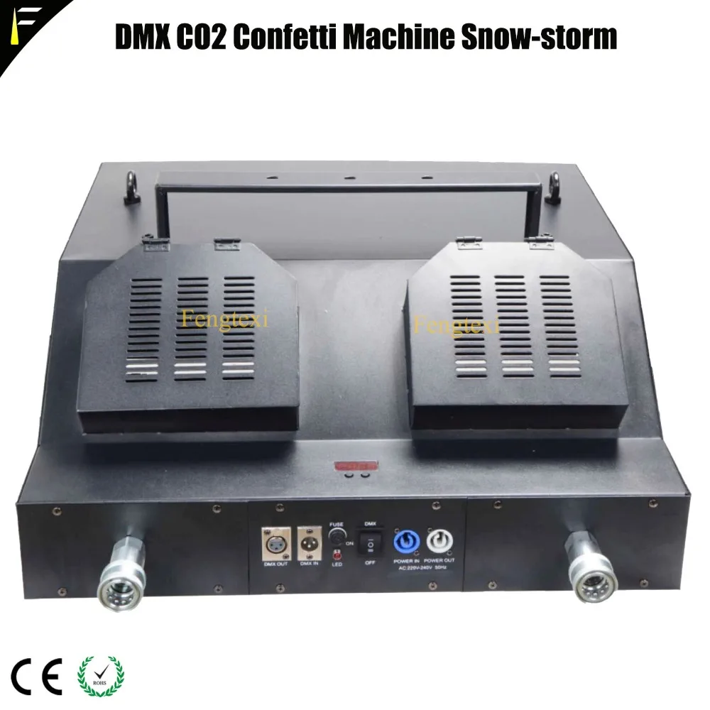 Празднование конфетти бластер машина цветок спринклинг DMX Co2 устройство пусковое