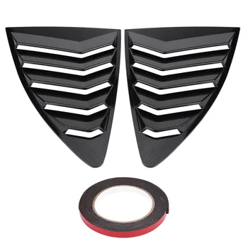 

1 Pair of Side Window Louver Vent Cover for Toyota Subaru BRZ Carbon Fiber Can prevent the surface car window scratches dust
