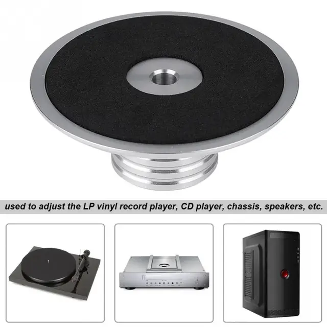 Metal LP Vinyl Turntable Clamp Record Weight Disc Stabilizer Stainless Steel Stabilizer 120g For Vinyl Turntables Hi Fi
