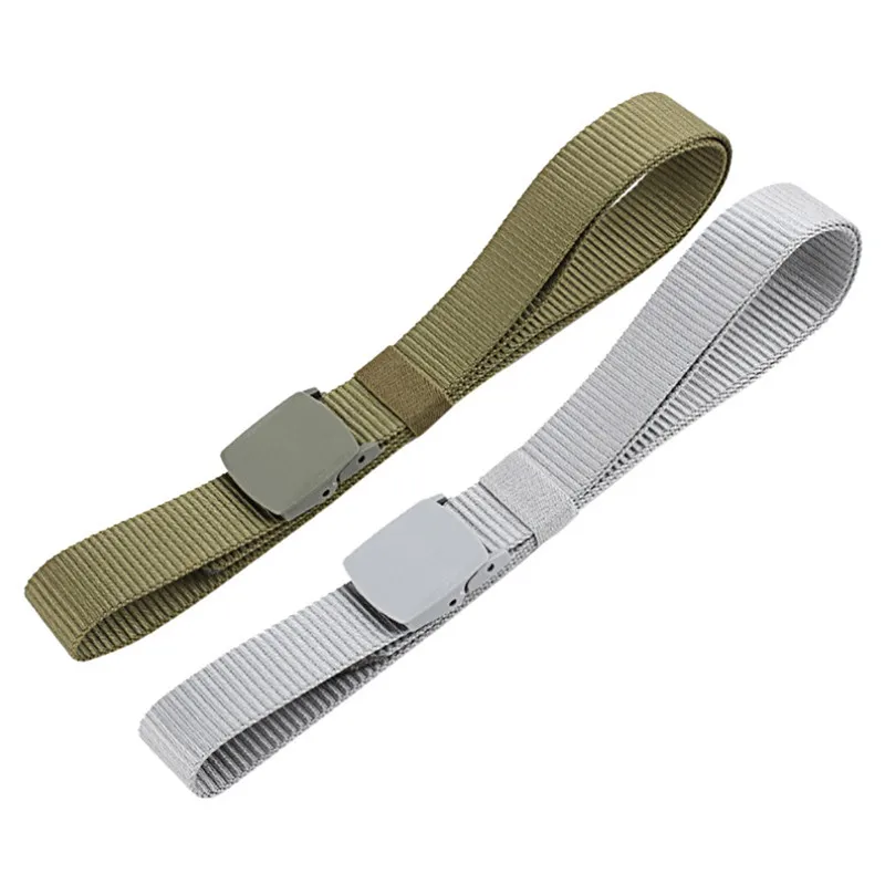 2019 new fashion Men Women Automatic Fashion Nylon Belt Buckle Fans Canvas belts for women men waistband 40FE0317