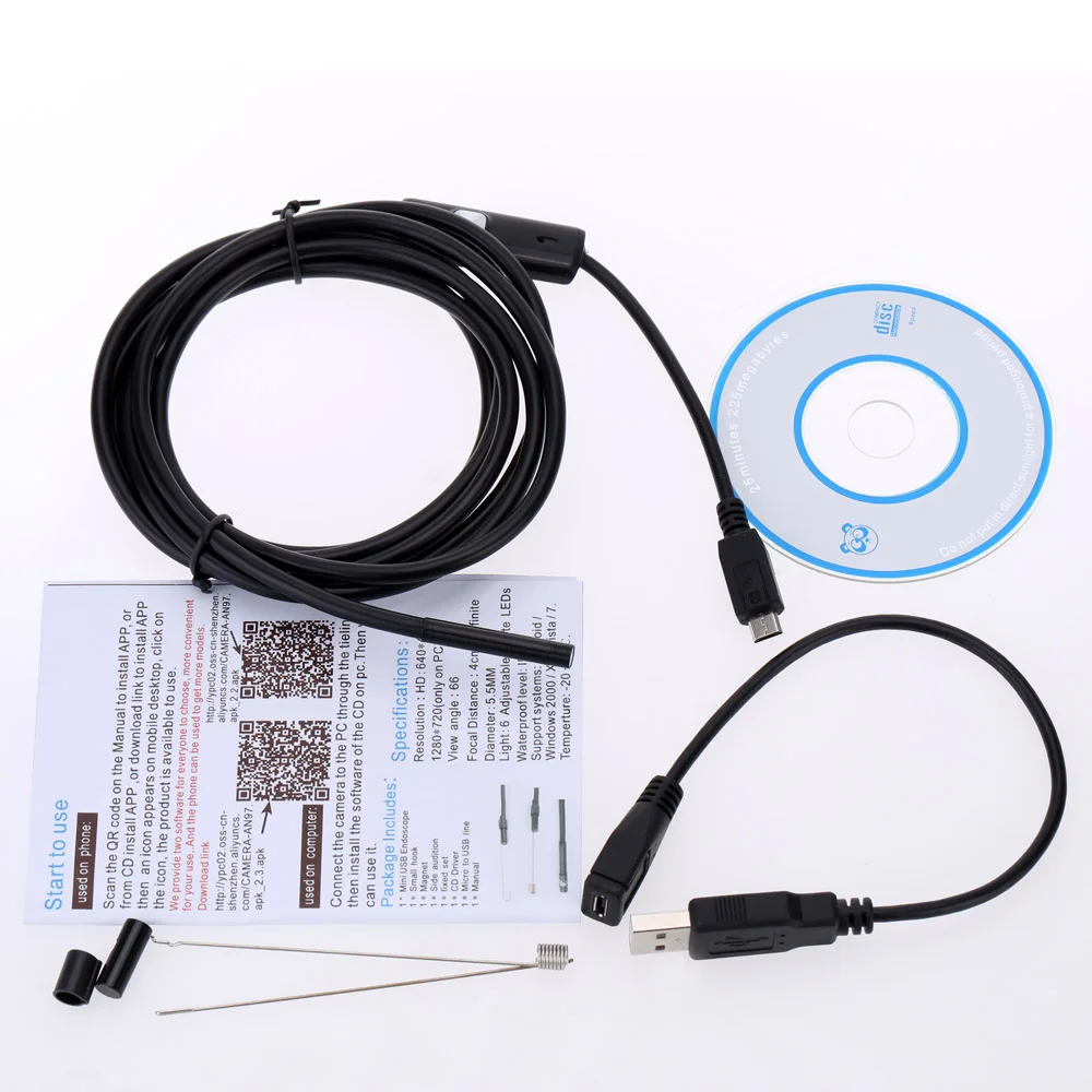 mini usb endoscope inspection camera mini usb endoscope inspection camera