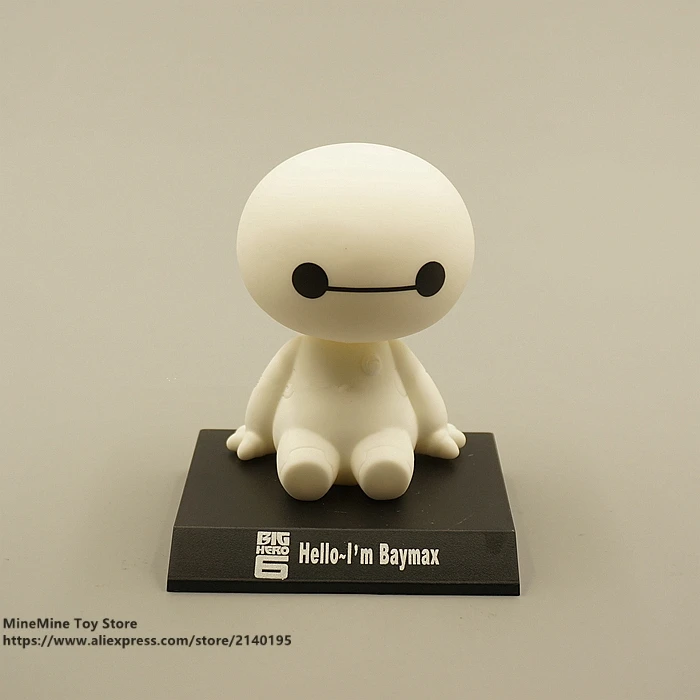 

Big Hero 6 Baymax 10cm mini PVC Action Figure Posture Mini Model Anime Collection Figurine Toys model for children