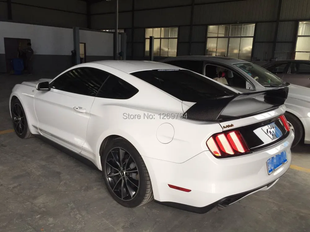SHELBY GT350R STYLE WING SPOILER DIEGNED FOR MUSTANG 2 3 CARBON FIBER WING SPOILER FOR MUSTANG