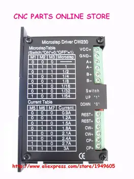 

CW230 cheap 2 phase stepping motor driver, 0.9A-3A, 18Vdc~40Vdc