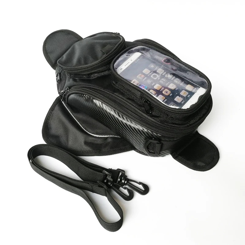 Motorcycle Oil Tank bags 5.9" View Touch Screen Waterproof
