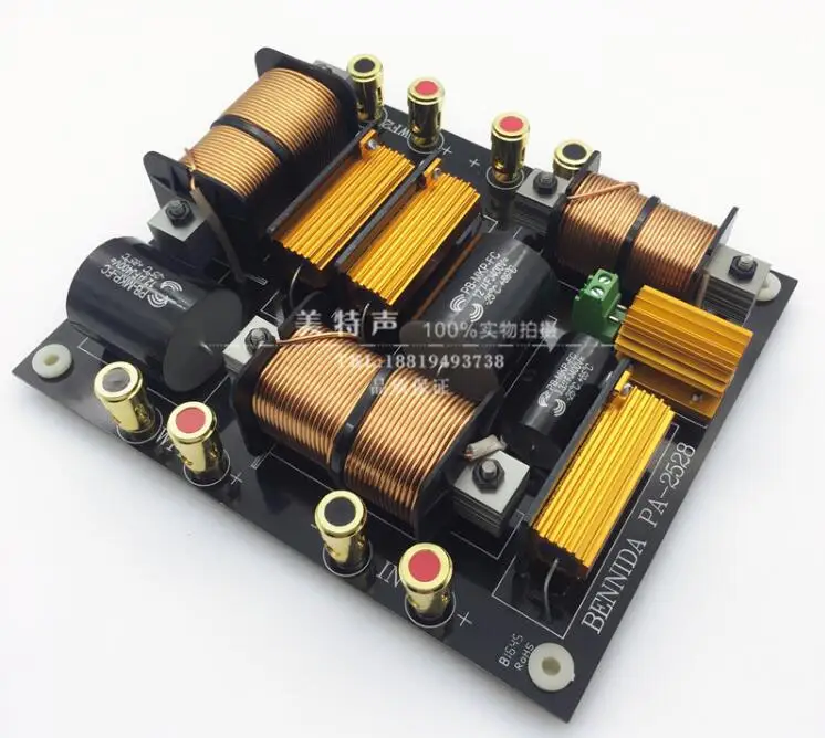 Professional speaker frequency divider stage two
