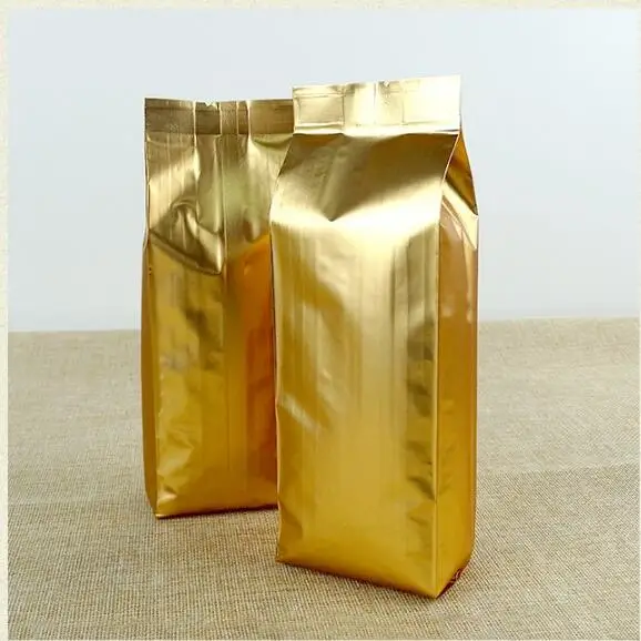 Aliexpress 12 14 Alice Size 8 20cm 4cm Gold Foil Aliexpress 12 14 Alice Size 8 20cm 4cm Gold Foil Packaging Paper Bags For Food 200pcs Heat Sealing Bag From Reliable Plane