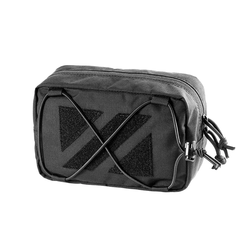OneTigris EDC Molle сумка EMT/аптечка тактическая лазерная резка X Bungee горизонтальный