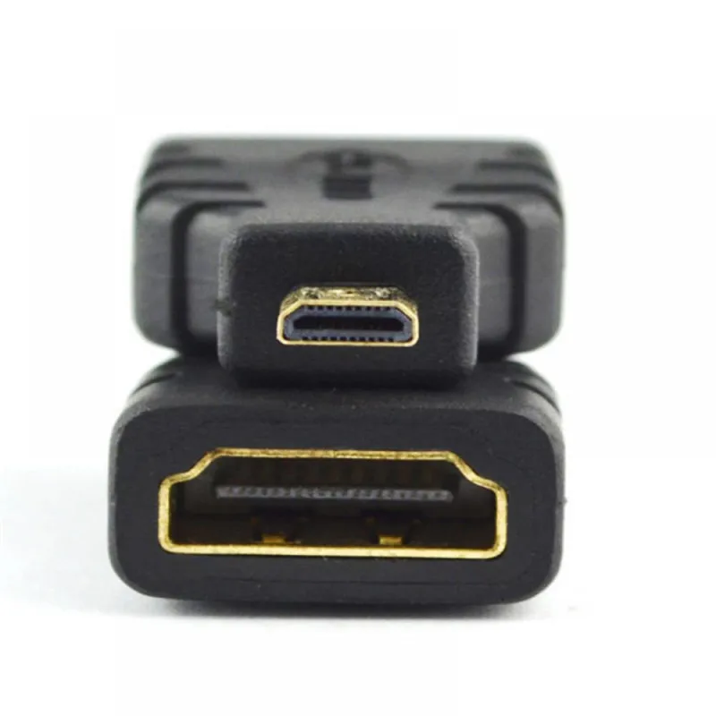 Горячая Micro HDMI(тип D) Мужской к HDMI(тип A) Женский разъем адаптера для мобильного телефона с разъемами Micro HDMI