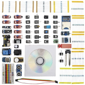 

45 in 1 Raspberry Pi 3 Sensors Kit Robot Projects Starter Kits for UNO R3 for MEGA 2560 for Raspberry Pi 3 with Retail Box