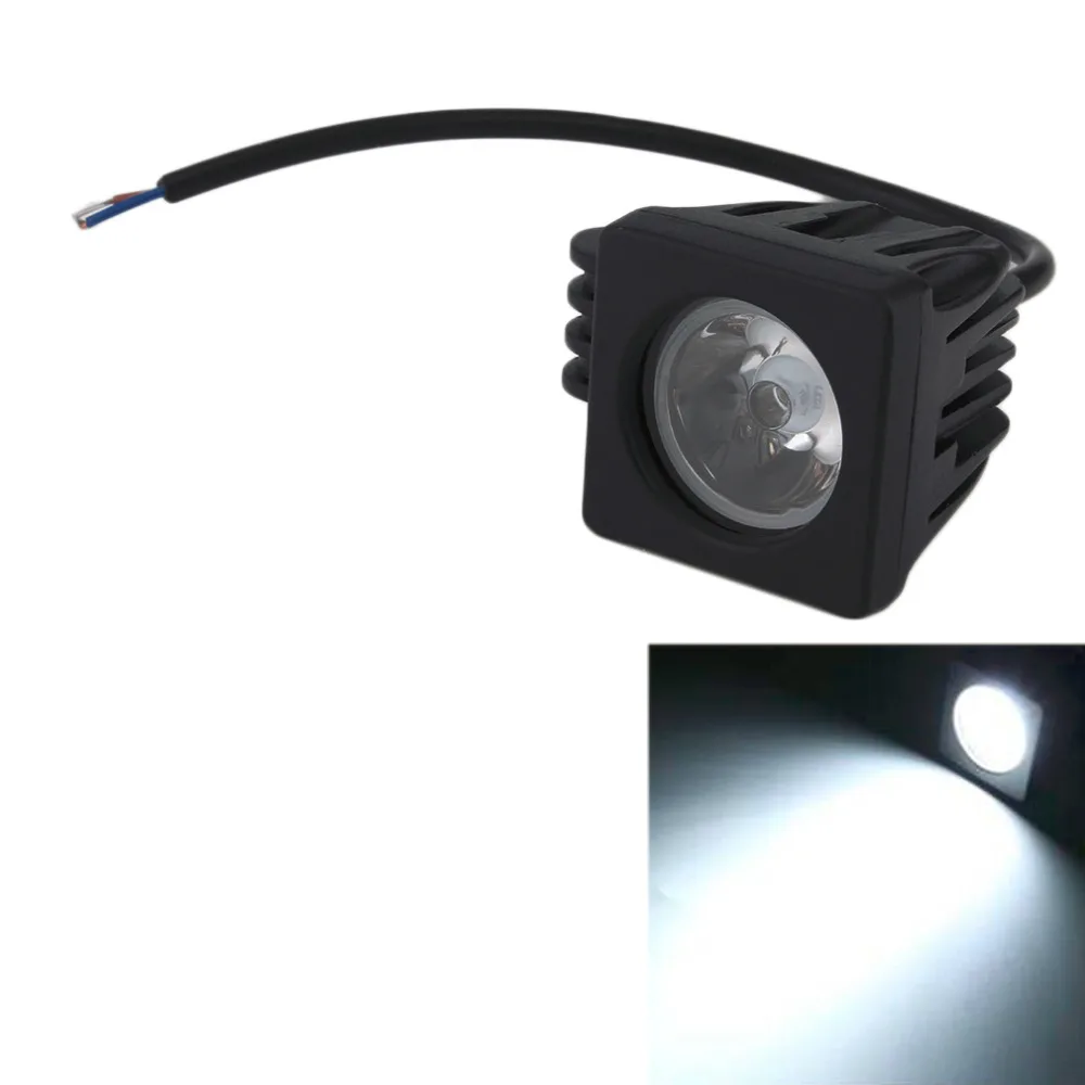 

2 INCH 10W LED WORK LIGHT FLOOD /SPOT 800LM FOR OFF FOR OFF ROAD 4x4 , MOTORCYCLE BOAT ATV 12V24V IP68
