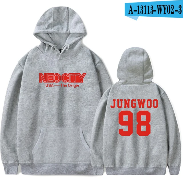 New Hot Nct 127 Hoodie NEO CITY YUTA 95 Print Sweatshirt Keep warm Men