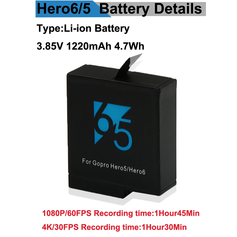 Зарядное устройство для GoPro Hero 5 2 слота 7 6 hero Black bateria аксессуары спортивной