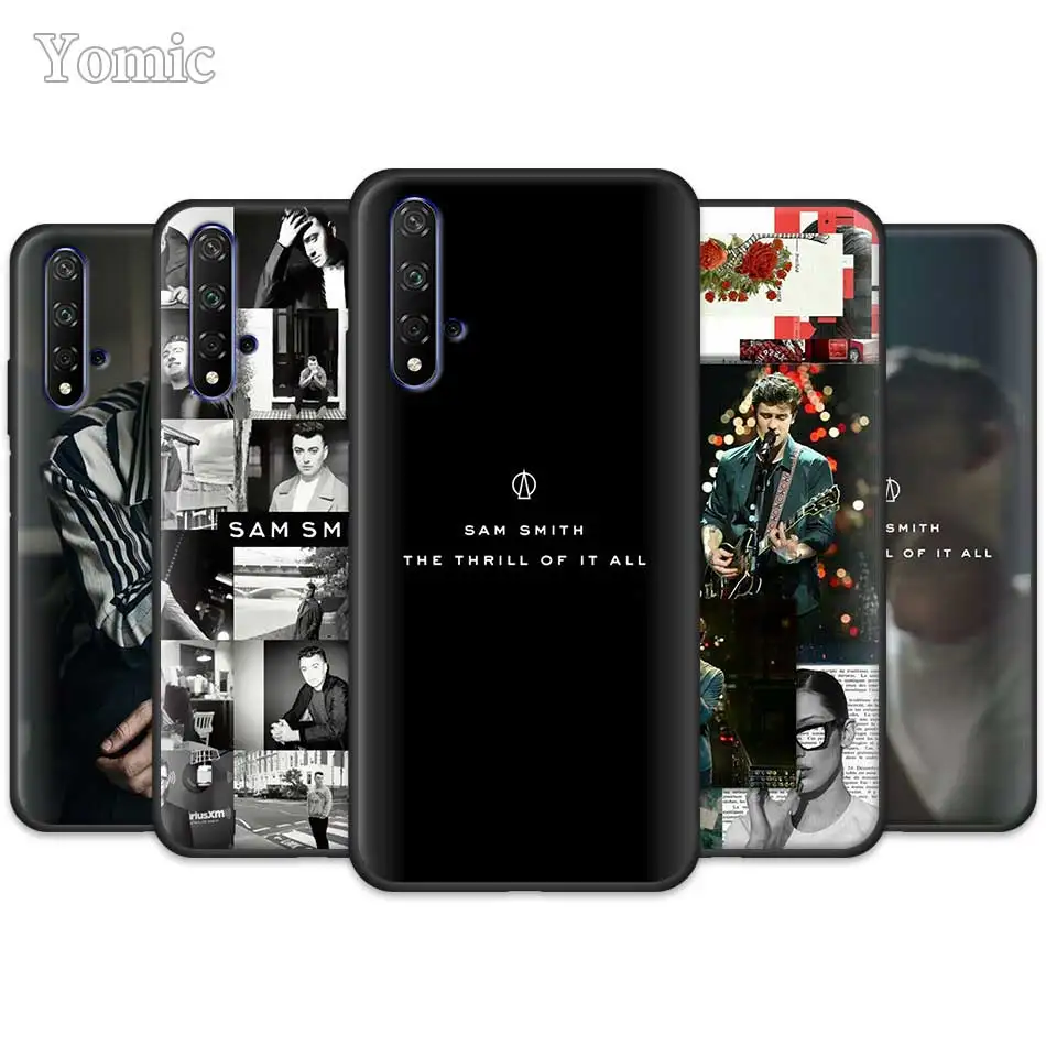 

Silicone Mobile Phone Case for Huawei Honor 20 Pro 9 10 20 Lite 7A 7C 7S 8A Pro 8X 8C 8S Sam Smith TPU Soft Cases Cover Shell