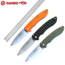 Ganzo Жар-птица G740 F740 Топ Универсальный складной нож 440C Лезвие G10 Ручка для охоты на открытом воздухе кемпинга выживания тактический военный инструмент