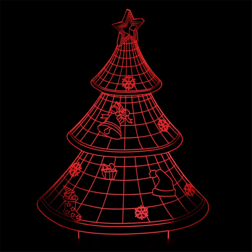 christmas 3D night light (3)