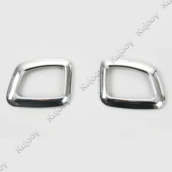 

2Pcs Chrome Car Rear Door Speaker Ring Cover Tirm Sticker for Jeep High Configuration Compass 2017+ Interior Styling Accessories