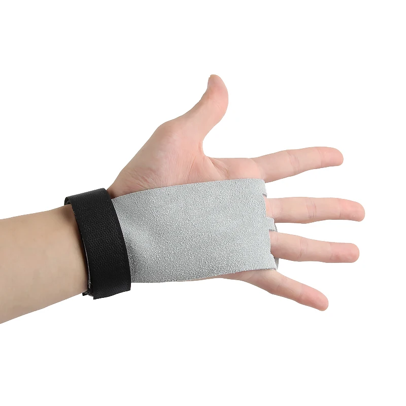  2019 Hand Grip Synthetic Leather Crossfit Gymnastics Guard Palm Protectors Glove Pull Up Bar Weight