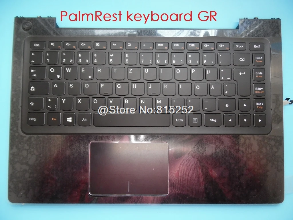 Упор для рук и клавиатура Lenovo U330P U330 Touch U330T Германия GR английский США Россия RU