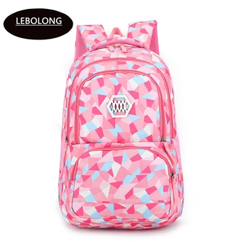 

Fashion Girl School Bag High Quality Nylon Waterproof Rucksack light Weight Girls Backpack bags printing backpack child Mochila