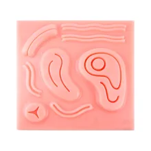 Лапароскопическое моделирование спецодежда медицинская практика шовный модуль 3D Силиконовые подкладка для наложения шва хирургии обучение